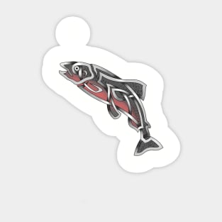 Salmon Sticker